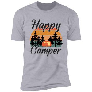 happy camper design shirt
