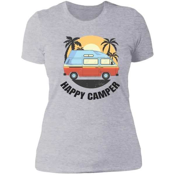 happy camper happy camper shirt camping shirt happy camper tshirt camper gift camper lady t-shirt