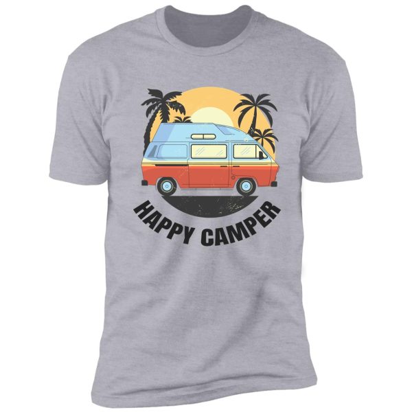 happy camper, happy camper shirt, camping shirt, happy camper tshirt, camper gift, camper shirt