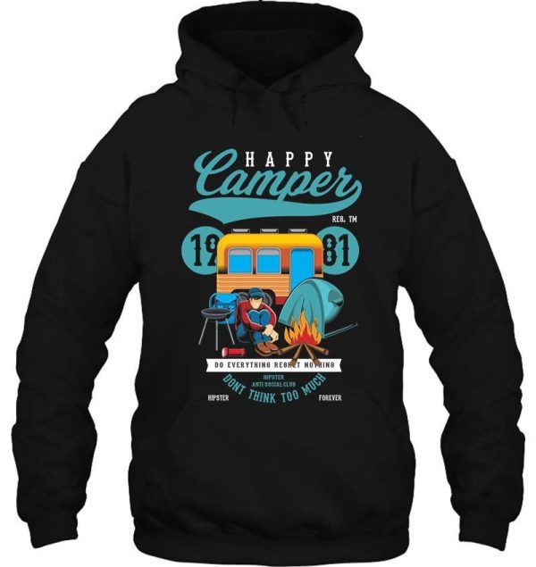 happy camper hoodie