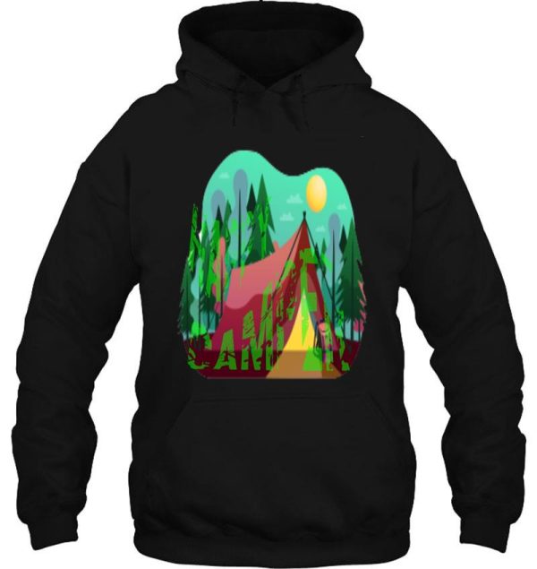 happy camper hoodie