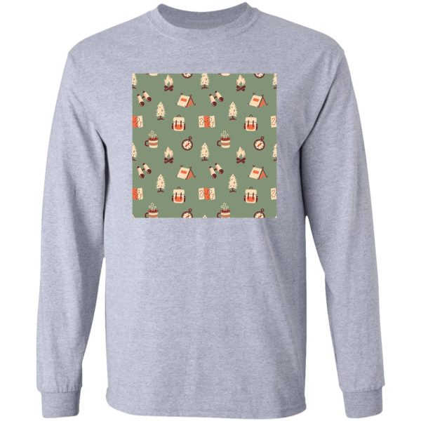 happy camper life long sleeve