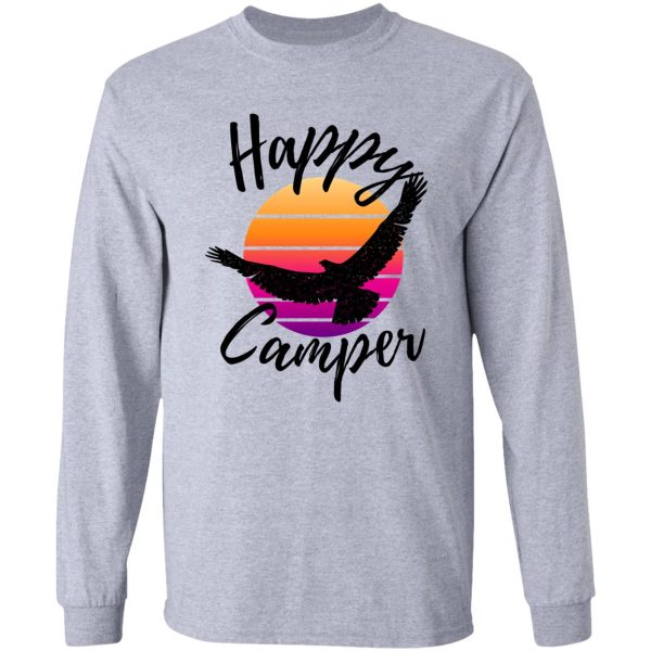 happy camper retro - rv life long sleeve