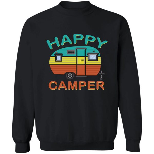 happy camper sweatshirt