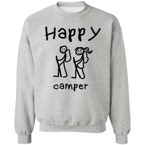 happy camper sweatshirt