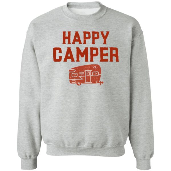 happy camper sweatshirt