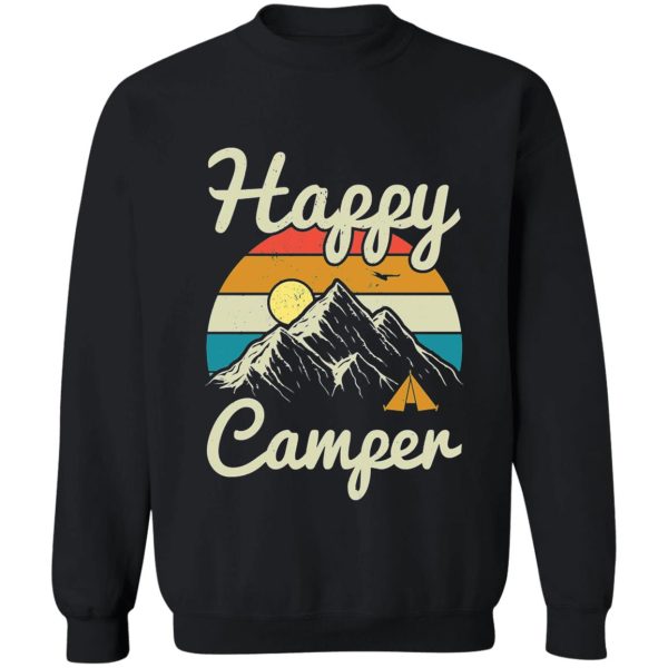 happy camper sweatshirt