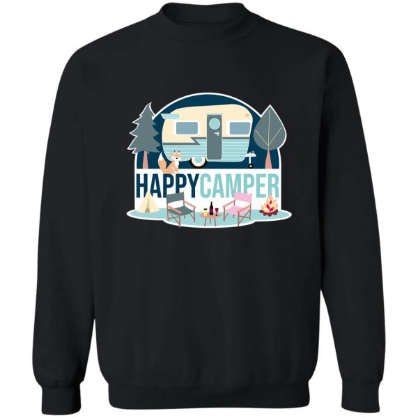 happy camper sweatshirt