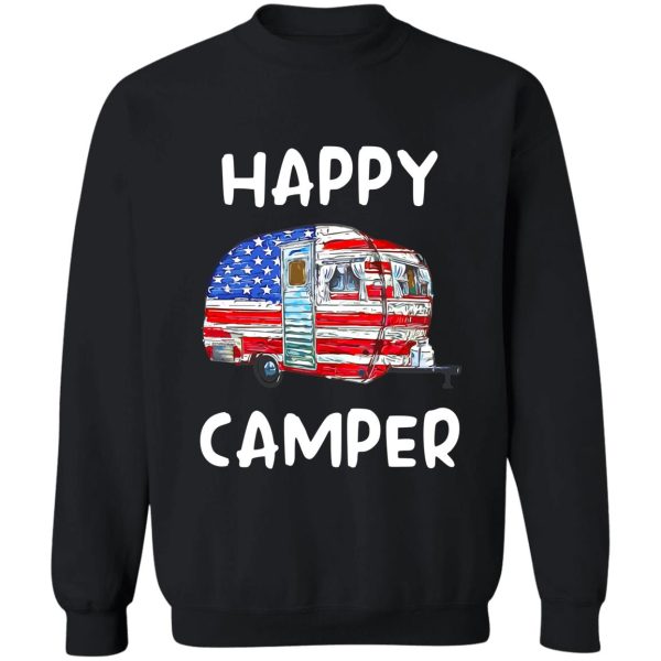 happy camper sweatshirt