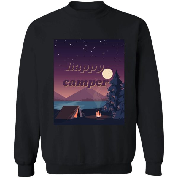 happy camper sweatshirt