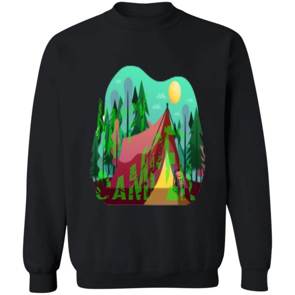 happy camper sweatshirt