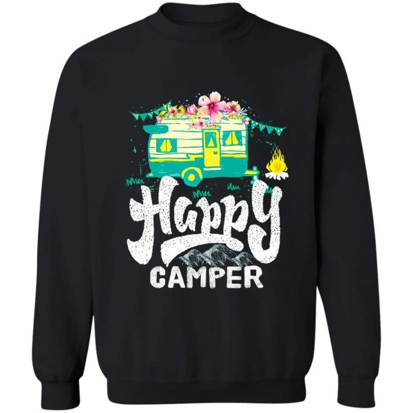 happy camper sweatshirt