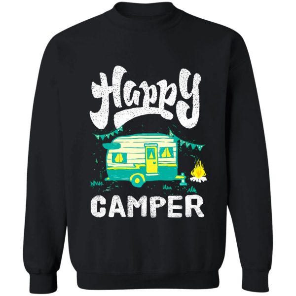 happy camper sweatshirt