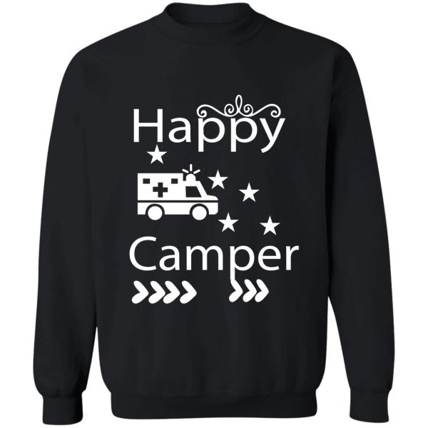 happy camper sweatshirt