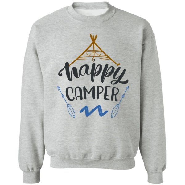 happy camper sweatshirt