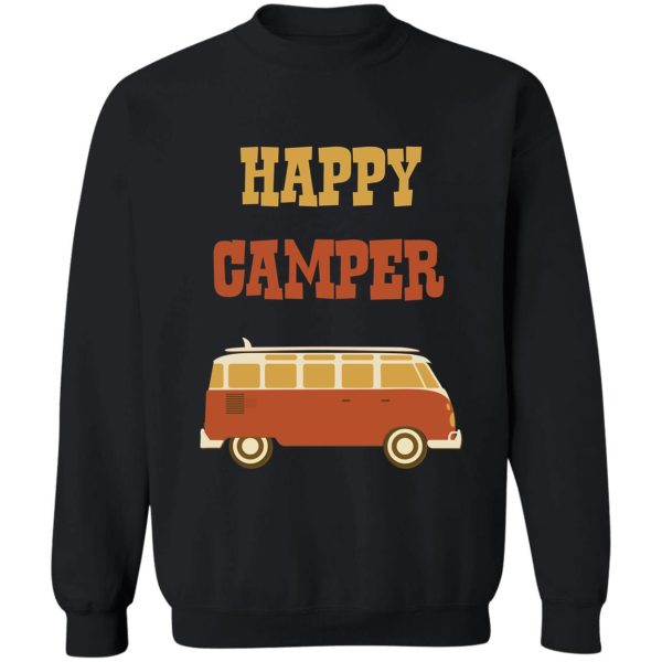 happy camper sweatshirt