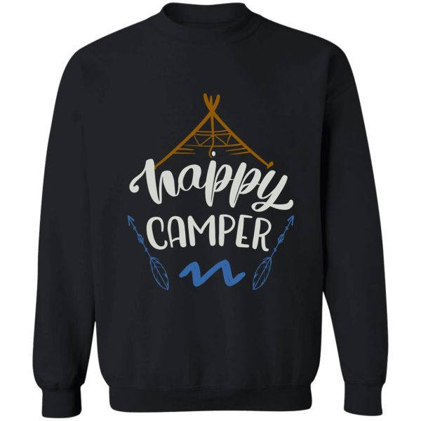 happy camper sweatshirt