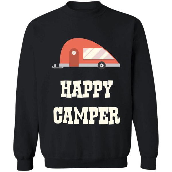 happy camper sweatshirt