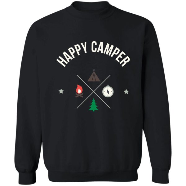 happy camper sweatshirt