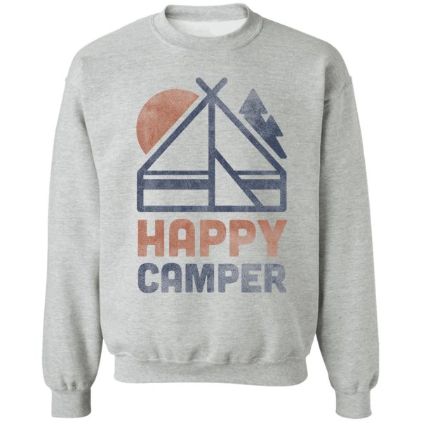 happy camper sweatshirt