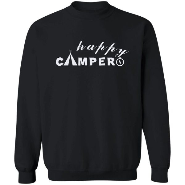 happy camper sweatshirt