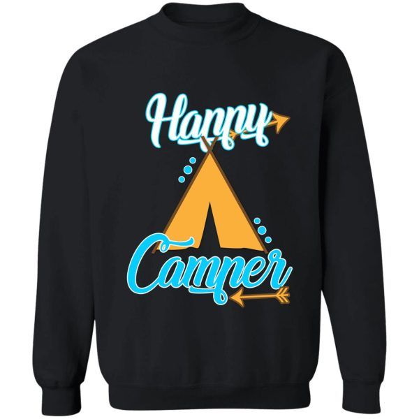 happy camper t shirt sweatshirt