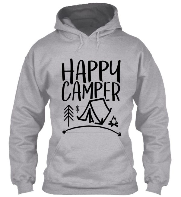 happy camper t-shirt. hoodie