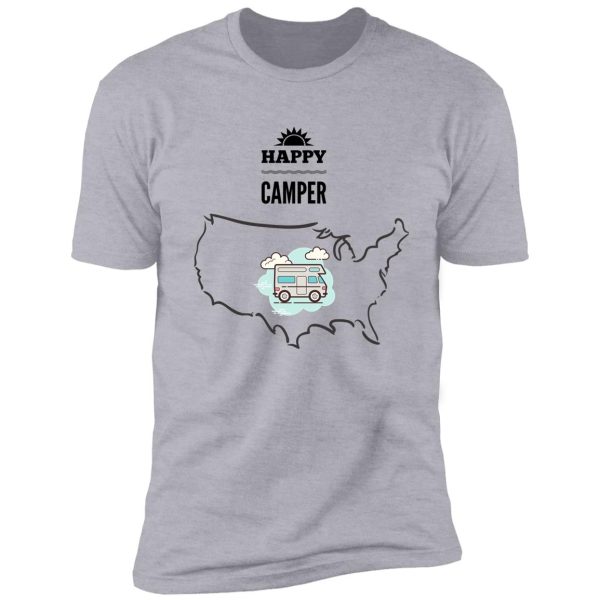 happy camper usa shirt