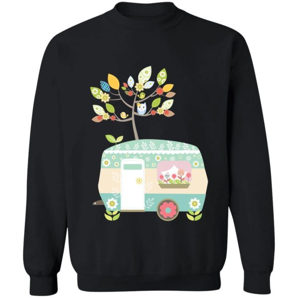 happy camper van sweatshirt