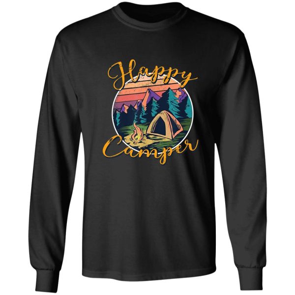 happy camper vintage long sleeve