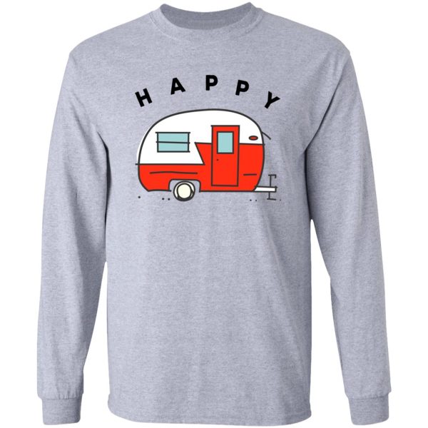 happy camper vintage shasta long sleeve