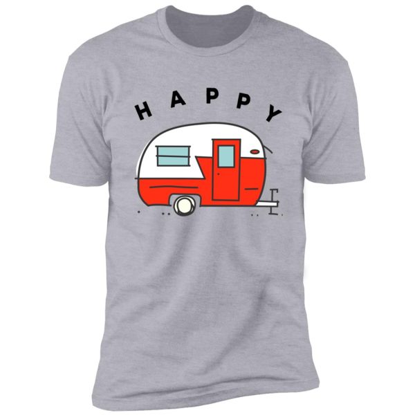 happy camper vintage shasta shirt