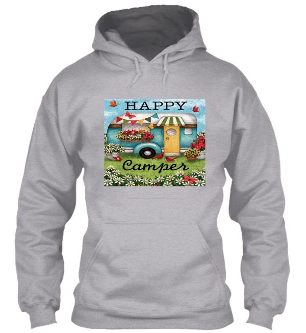 happy camper wallpaper hoodie