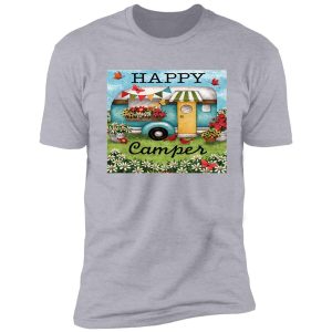 happy camper wallpaper shirt