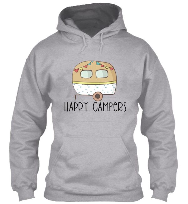 happy campers hoodie