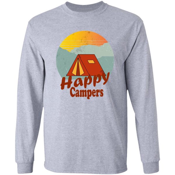 happy campers-summer. long sleeve