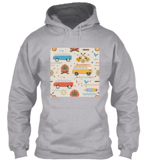 happy camping day hoodie