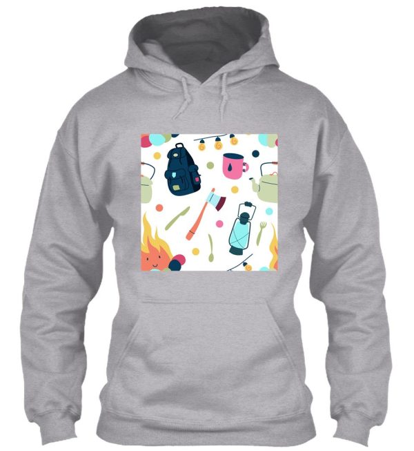 happy camping life hoodie