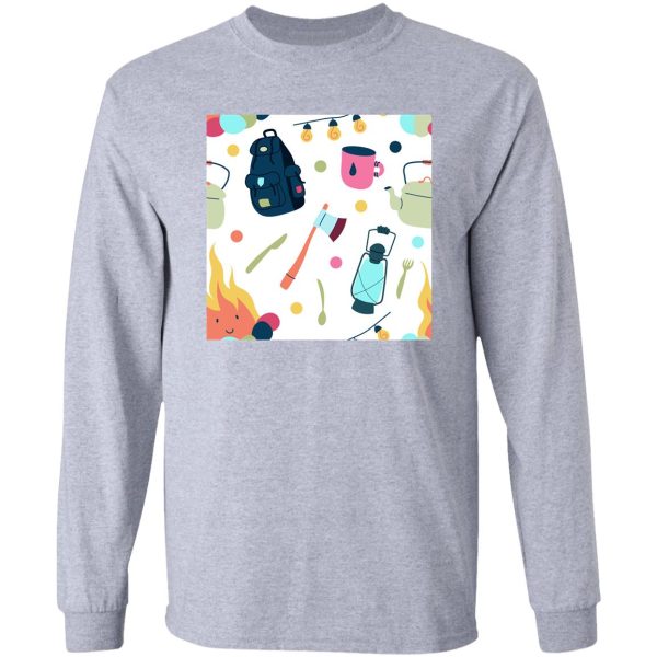 happy camping life long sleeve