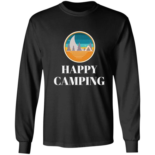 happy camping long sleeve