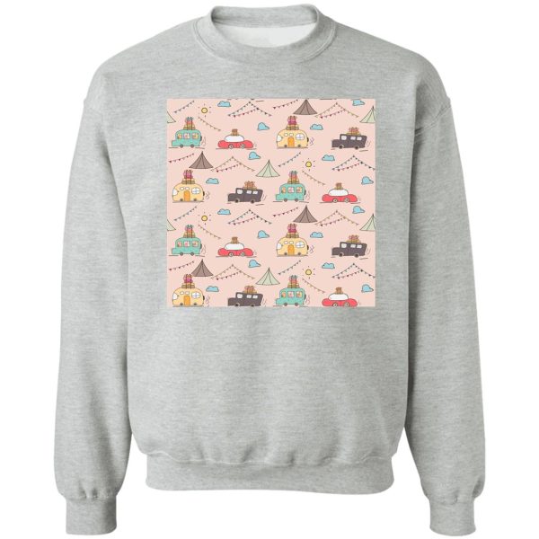 happy camping sweatshirt