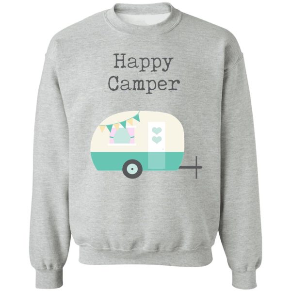 happy minty camper sweatshirt