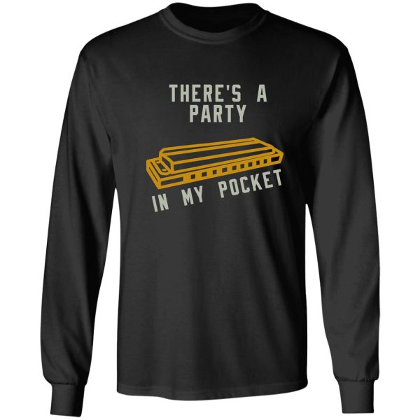 harmonica party in my pocket long sleeve