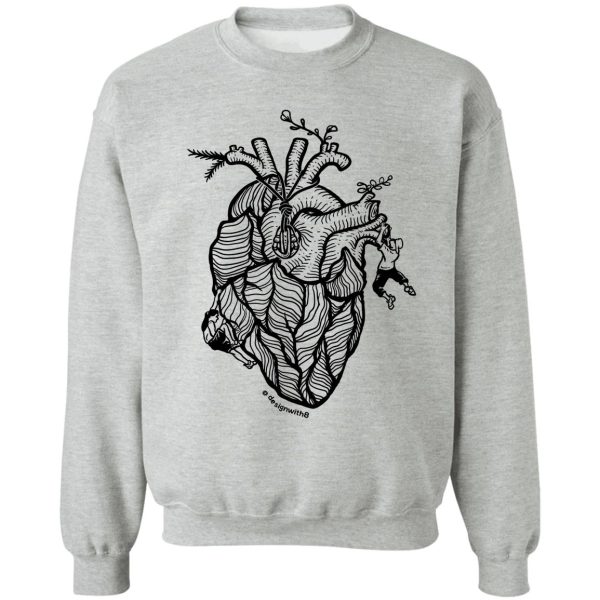 heart of climbing bouldering rock climbing sweatshirt