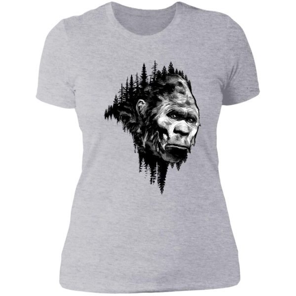 heart of the forest lady t-shirt