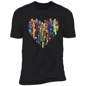 heart watercolor star - hiking shirt