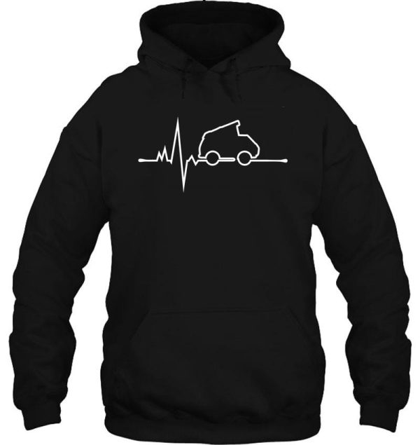 heartbeat campervan hoodie