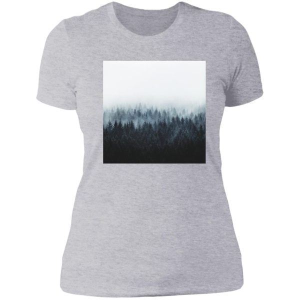 high and low lady t-shirt