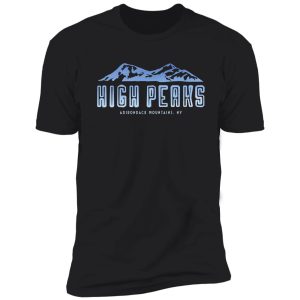 high peaks - adirondack mountains shirt