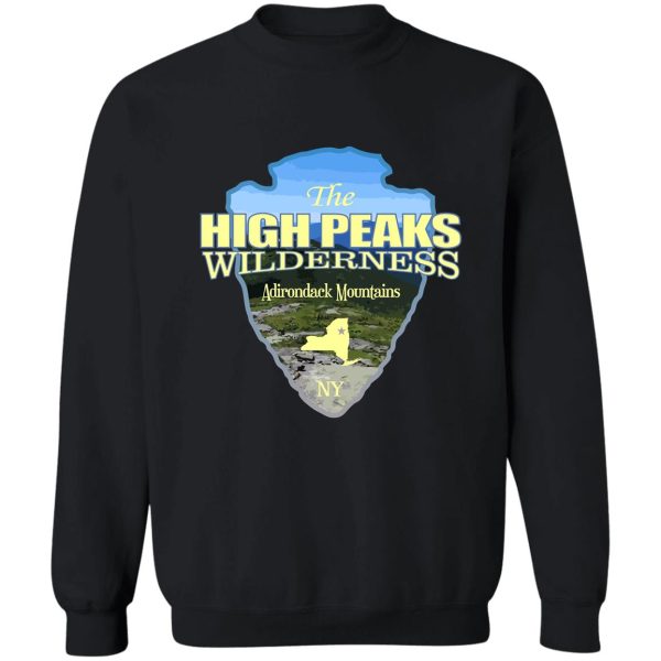 high peaks wilderness (arrowhead) sweatshirt